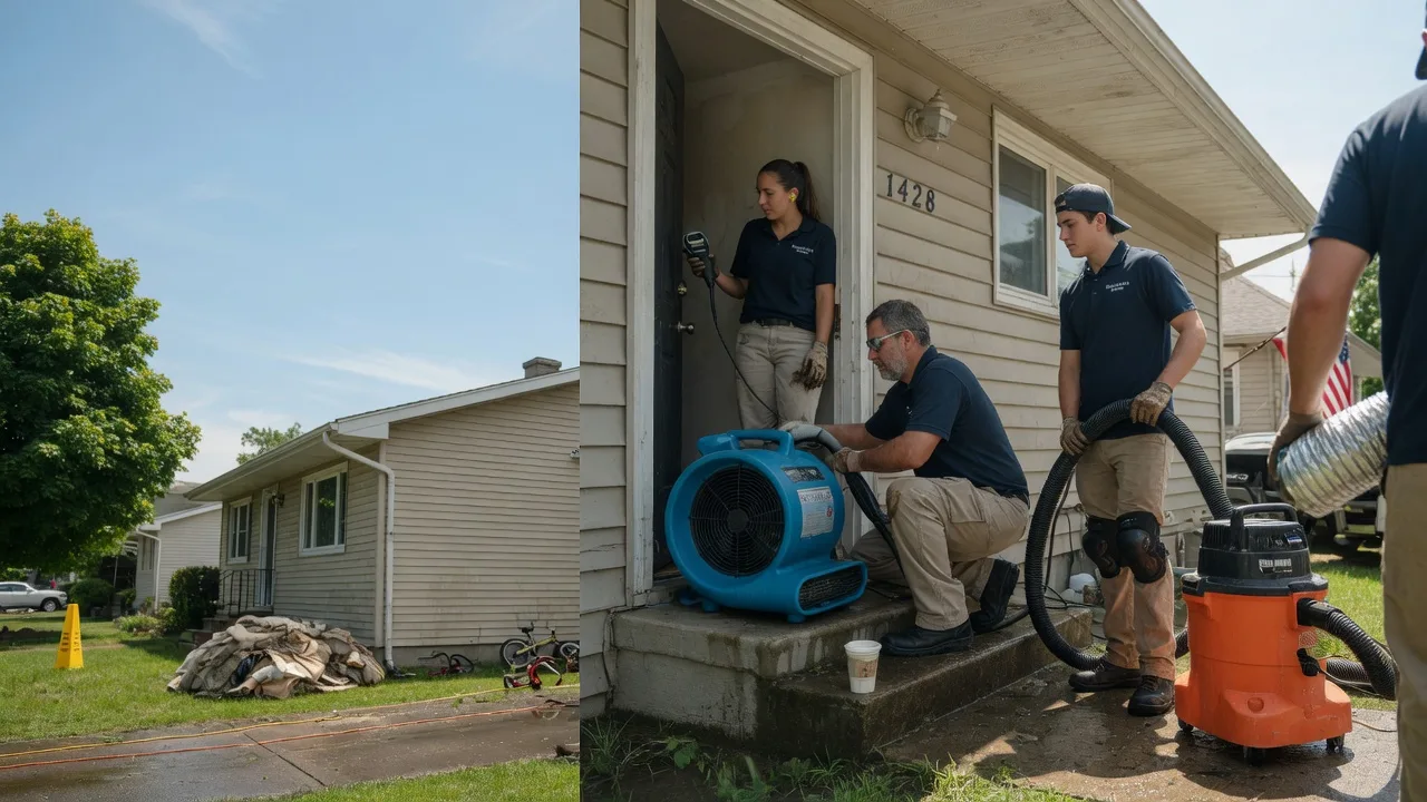 Water Damage Restoration in New Market, IA near me